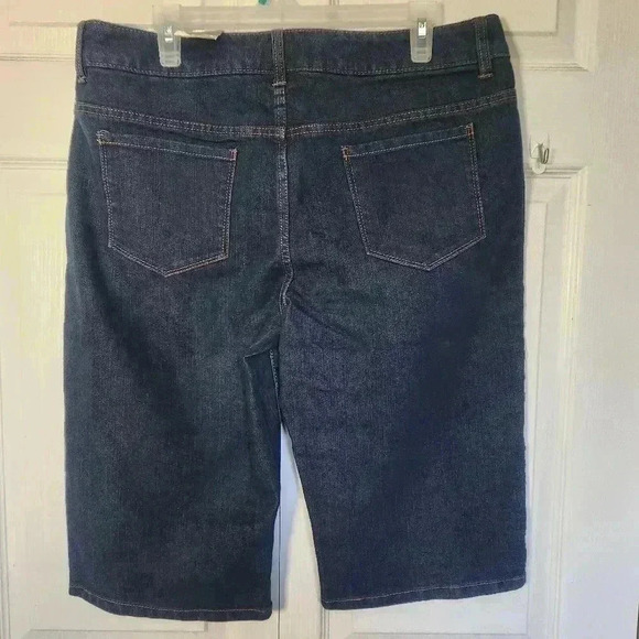 George *NWT Women's Bermuda Style Denim Shorts  - Size 14 - Picture 4 of 11